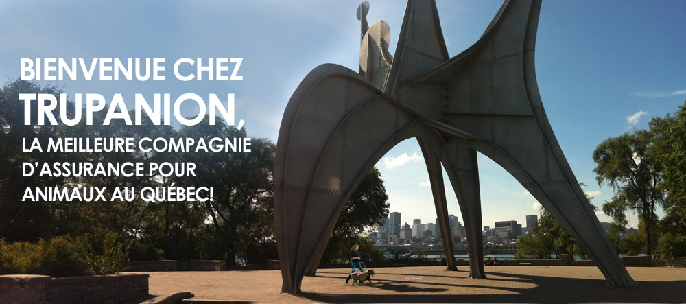 Alexander Calder's modernistic sculpture 'Man' in Montreal